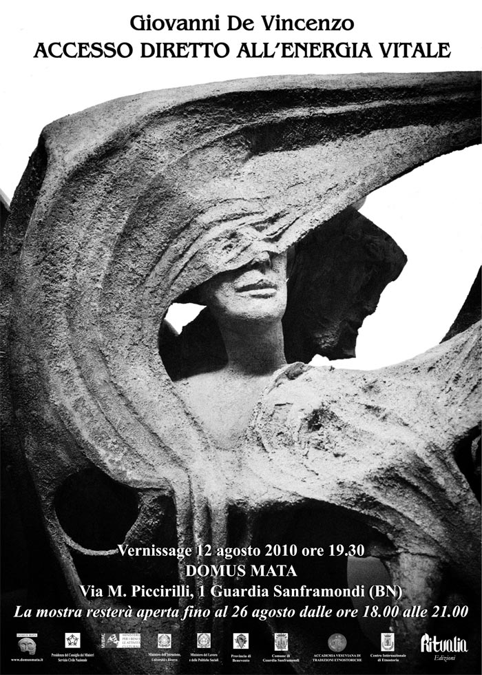 Manifesto della mostra di Giovanni De Vincenzo